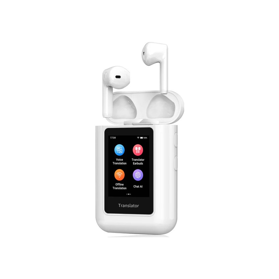 Наушники-переводчики со встроенным ChatGPT -  ANFIER A8 AI Translator Earbuds
